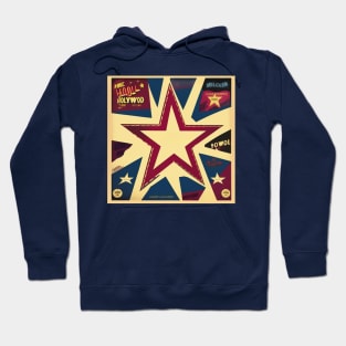 Maroon Star Album Cover Retro Vintage Hoodie